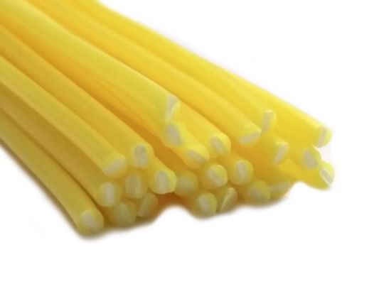 Kunststoffschweißdraht ABS 3mm Rund Gelb 25 Stäbe